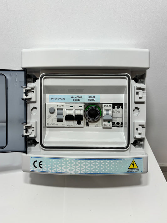 Cuadro Eléctrico [TRIFÁSICO] para Piscina 1 Filtro